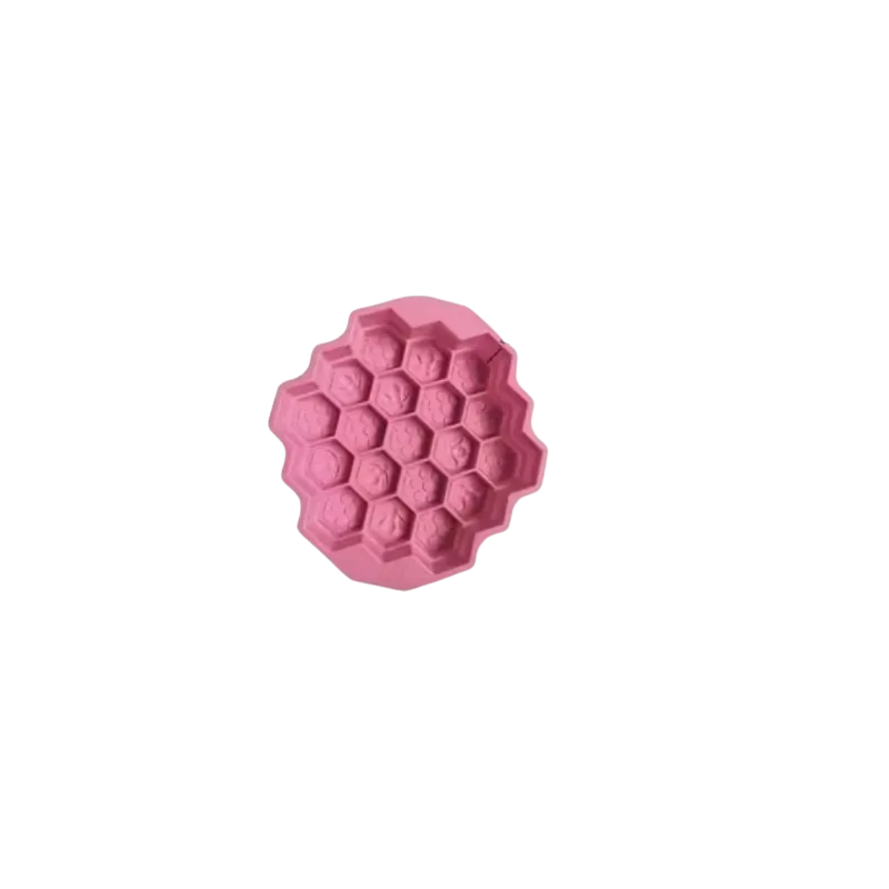 Silicone Soap Mold - Hexagons with Bees
