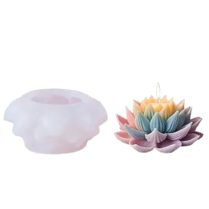 Moule à bougie - fleur de lotus