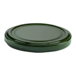 Capsula twist off to 70 piatta per vasetto vetro - bocca 70 mm verde