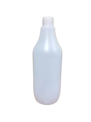 Bottiglia in plastica trasparente 
da 1000ml