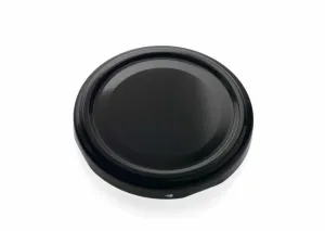 Capsula twist off to 63 piatta per vasetto vetro - bocca 63 mm nero