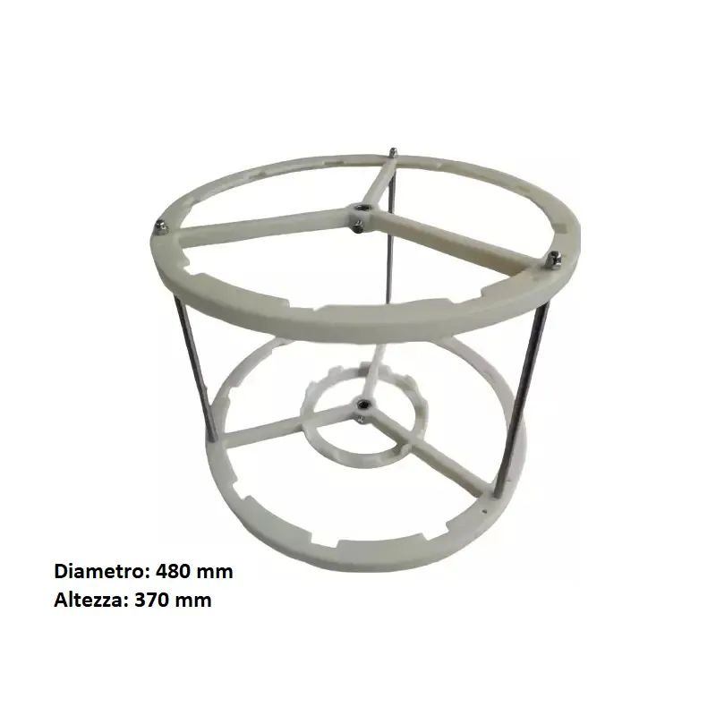 Cage de panier en nylon pour extracteur de miel en alliage radialnove
