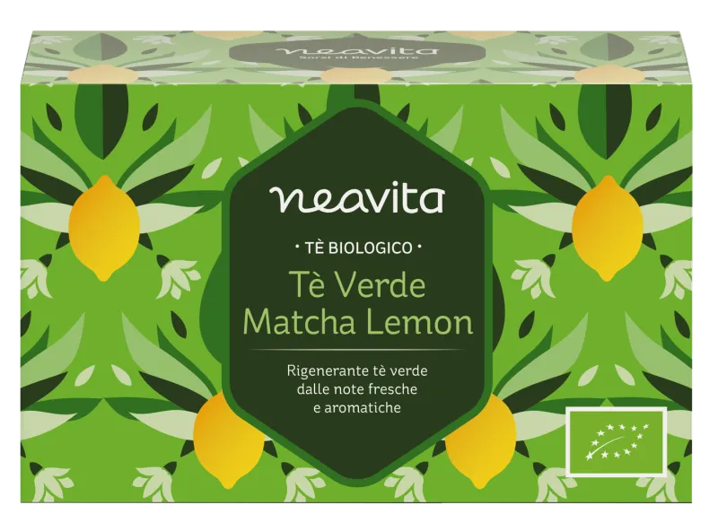 Grüner-Matcha-Tee mit Zitrone