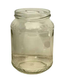Regina Glasgefäß für Honig 1000 g bis 82 - 770 ml (nur Glas)