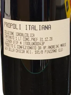 Tintura alcoolica di propoli - 1L