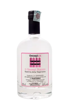 Genepi Bianco liquore da infuso di erba genepi -  50 cl
