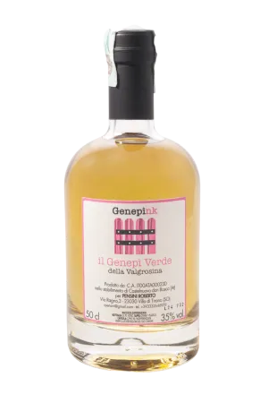 Genepi Verde liquore da infuso di erba genepi -  50 cl