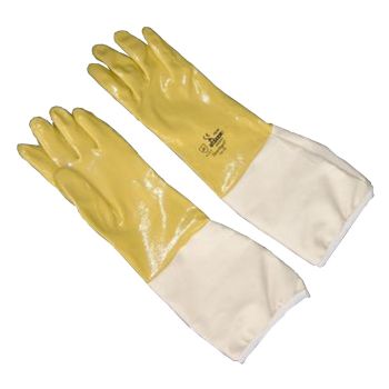 Nitrile coated canvas gloves "Water Stop" for beekeeper, Size 7