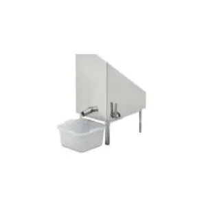 Quadratische Kunststoffschale zur Aufnahme von geschmolzenem Wachs