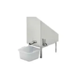 Bacinella quadrata in plastica per raccolta cera fusa