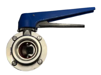 Rubinetto valvola a farfalla in acciaio inox F/F - ø 40mm