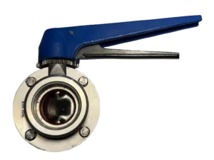 Rubinetto valvola a farfalla in acciaio inox F/F - ø 40mm