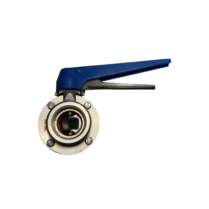 Rubinetto valvola a farfalla in acciaio inox F/F - ø 40mm