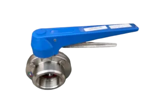 Rubinetto valvola a farfalla in acciaio inox F/F - ø 40mm