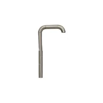 Wide "u" terminal  2" with bracket for honey pump connection pipe