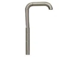 Borne en U large  2" avec support pour le tuyau de raccordement de la pompe à miel