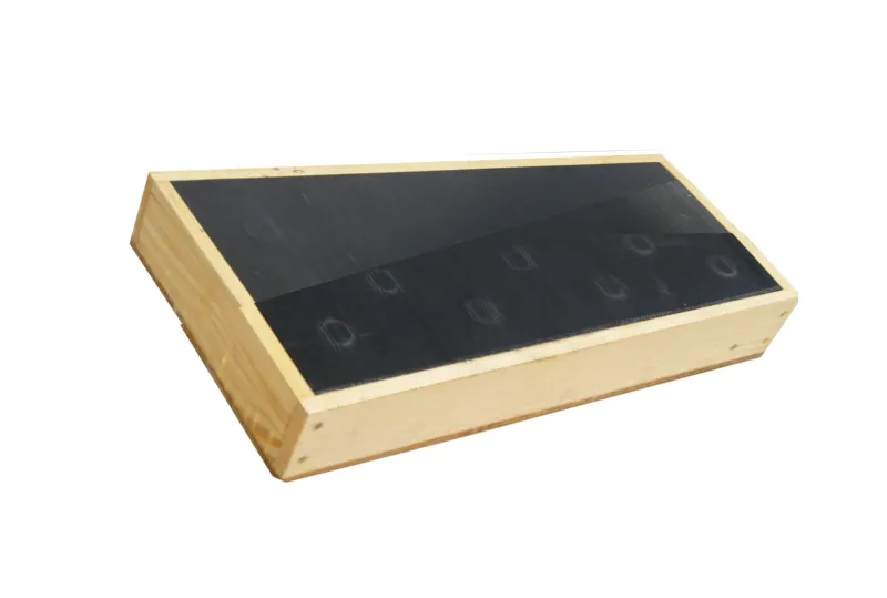 Placca superiore in PVC per coprifavo a nutritore per arnie D.B. 6 favi