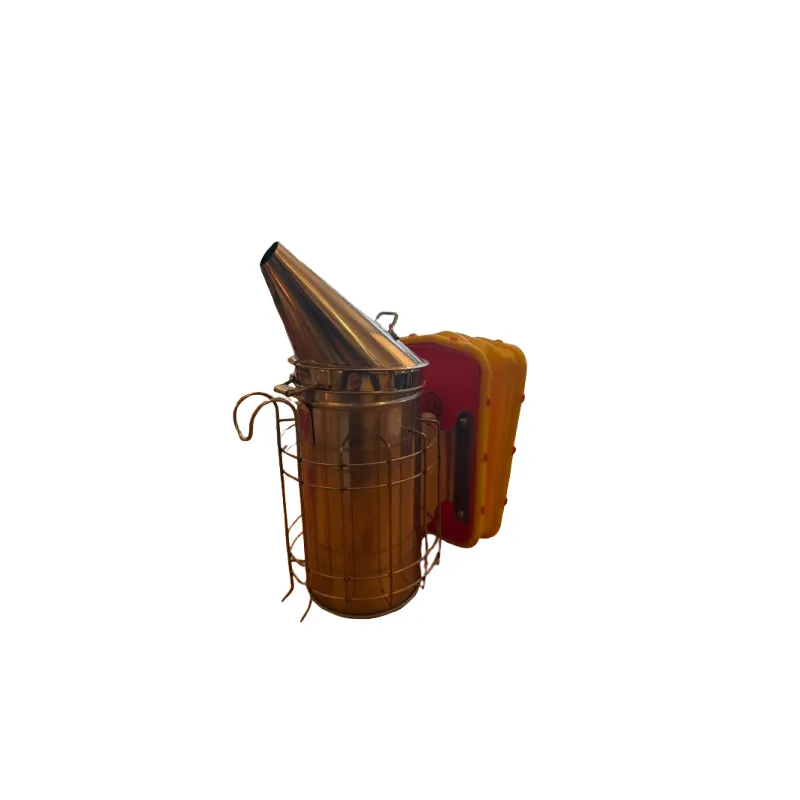 Ahumador de acero inoxidable ø 10 cm con boquilla de 18 cm de altura