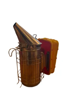 Ahumador de acero inoxidable ø 10 cm con boquilla de 18 cm de altura