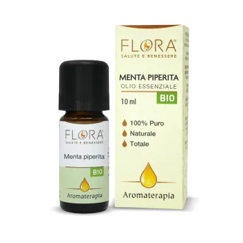 Olio essenziale menta piperita  - bio - 10 ml - Flora