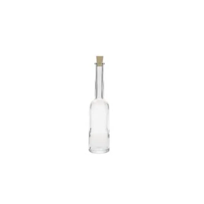 Bouteille en verre blanc à long col 200 ml