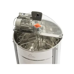 Motorized radial Loto honey extractor for 9 super frames