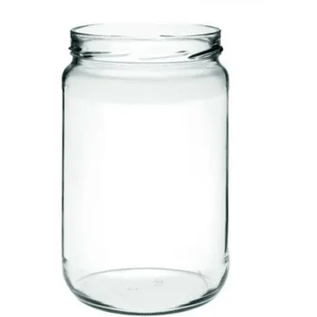 Vaso in vetro cee standard 314 ml per miele 400 g - TO 63 - solo vetro