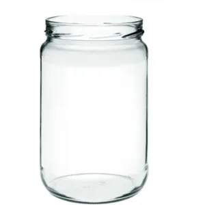 CEE Standard glass jar 314 ml for 400 g honey - TO 63 - glass only