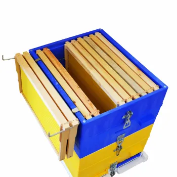 Supporto mensola porta favi in acciaio per arnie