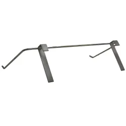 Steel honeycomb shelf support for Beehives