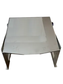 Supporto inclinabile in inox per maturatori da 50 e 100 Kg