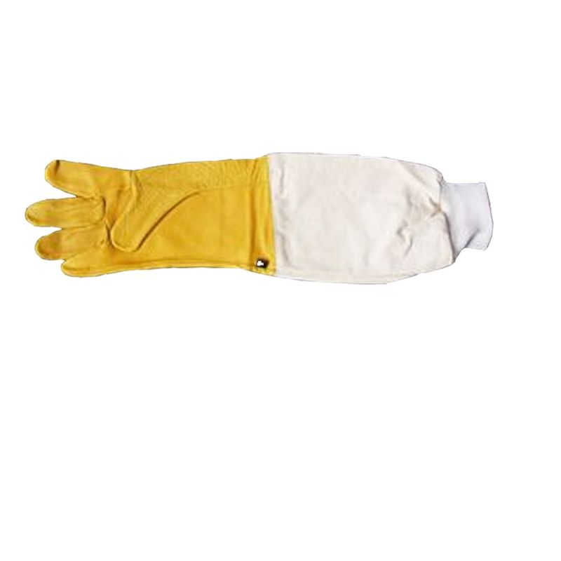 Leather gloves, professional strong, for beekeeper, size 10 (xl)