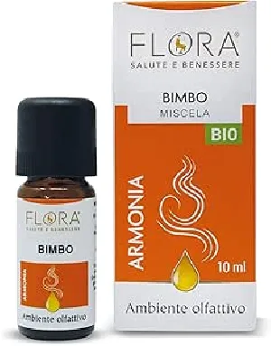 Mischung aus ätherischen Ölen flora bimbìo