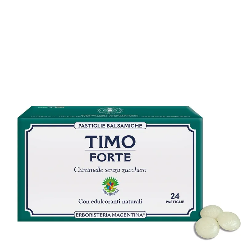 Pastilles balsamiques au thym fort