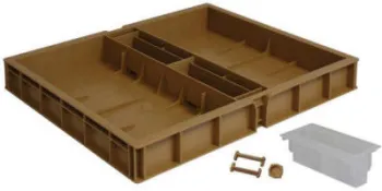 D.B 10-frame feeder cover in nicot plastic
