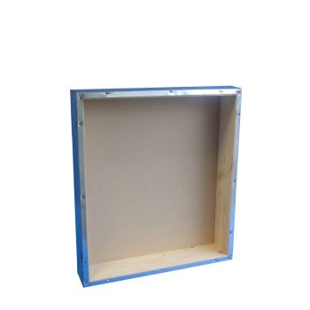 TETTO a scatola  in lamiera zincata interno in legno  per arnie D.B. da 12 favi
