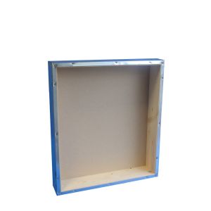 Tetto a scatola  in lamiera zincata interno in legno  per arnie d.b. da 12 favi