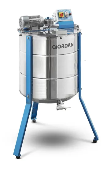 Extracteur de miel à moteur A.C. radial à courant continu giordan avec panier en acier inoxydable pour 9 super cadres