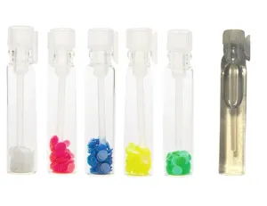 KIT opali placche fosforescenti colorate per api regina + colla