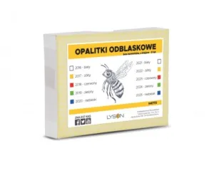 KIT opali placche fosforescenti colorate per api regina + colla