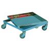 Trolley for supers d.b. from 10 honeycombs with stainless steel tray