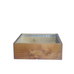 Dadant ruche hausse b. 12 cadres bois peint