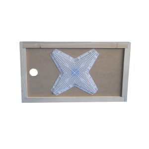 Beehive escape d.b. 6-frame beehive - 4-way plastic bee escape