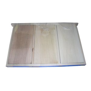 Dadant Blatt Campero-Rähmchen mit 3 Segmenten und 3 Holzleisten