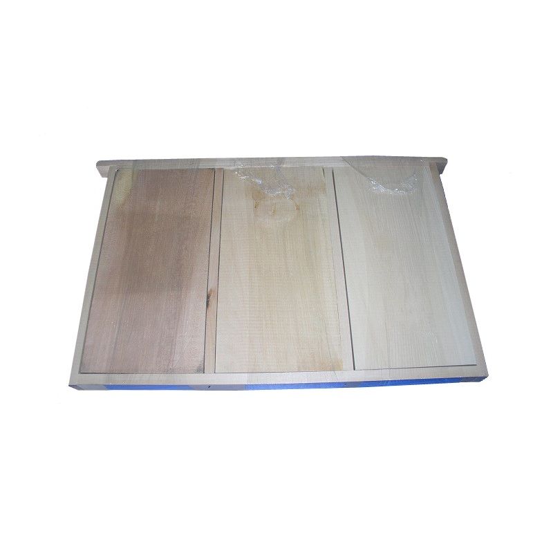 Dadant Blatt Campero-Rähmchen mit 3 Segmenten und 3 Holzleisten