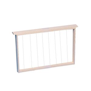 Nest frame with galvanized wire for d.b. beehives.