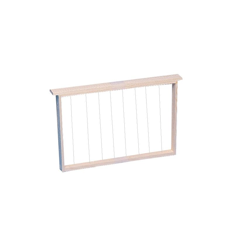 Brutraum-Rähmchen mit verzinktem Draht für Dadant-Blatt-Beuten