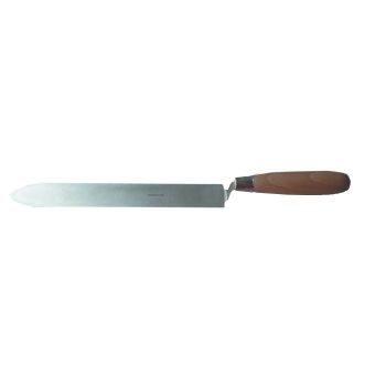 Cuchillo destapador de hoja lisa de acero inoxidable cm28