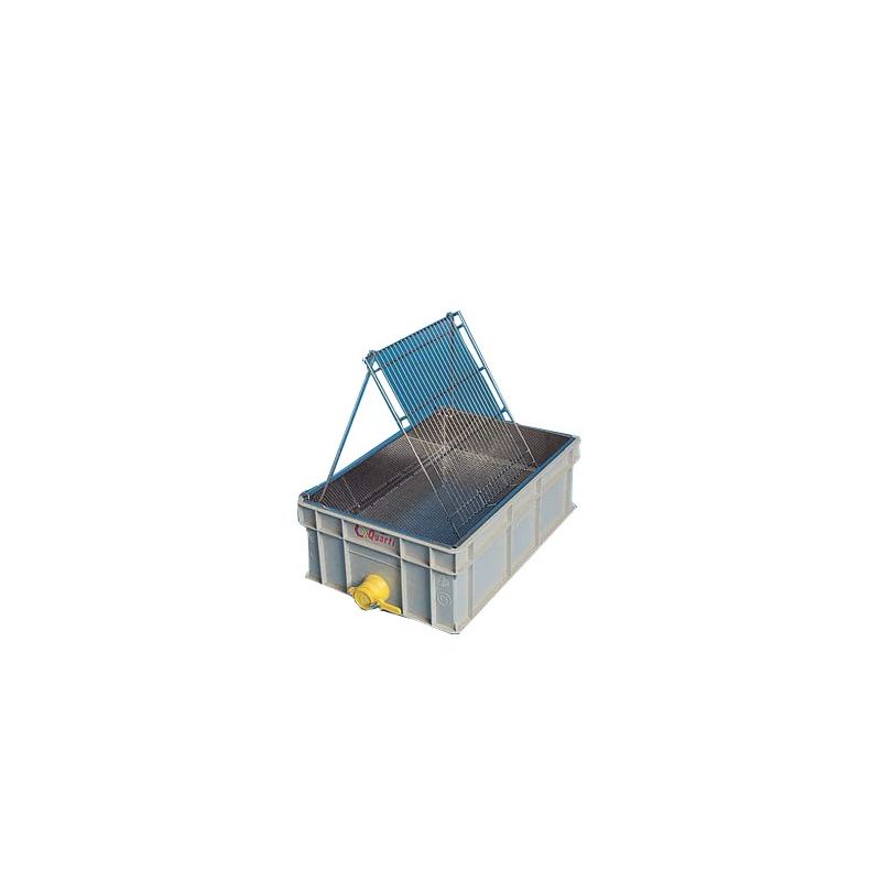 Nylon-entdeckelungsbank mit becken 60x40x22 cm Nylon-entdeckelungsbank mit becken 60x40x22 cm
