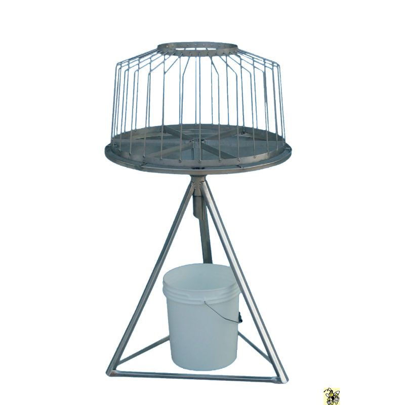 STAINLESS STEEL ROTATING SUPPORT for 30 super frames D.B. or Langstroth STAINLESS STEEL ROTATING SUPPORT for 30 super frames D.B. or Langstroth
